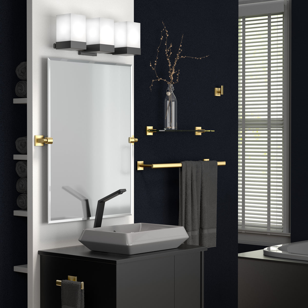 Elevate 31.5" Frameless Rectangle Mirror