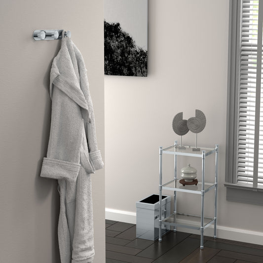 Glamour All Modern Décor 11" Triple Robe Hook