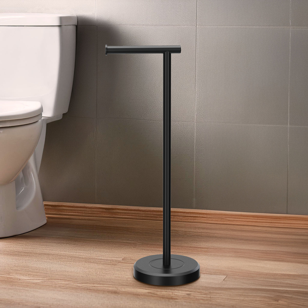 Latitude II Standing Toilet Paper Holder