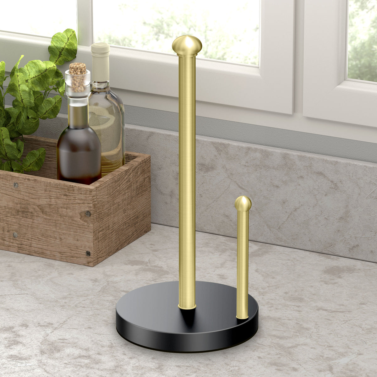 Kitchen Paper Towel Holder Stand 13.5"