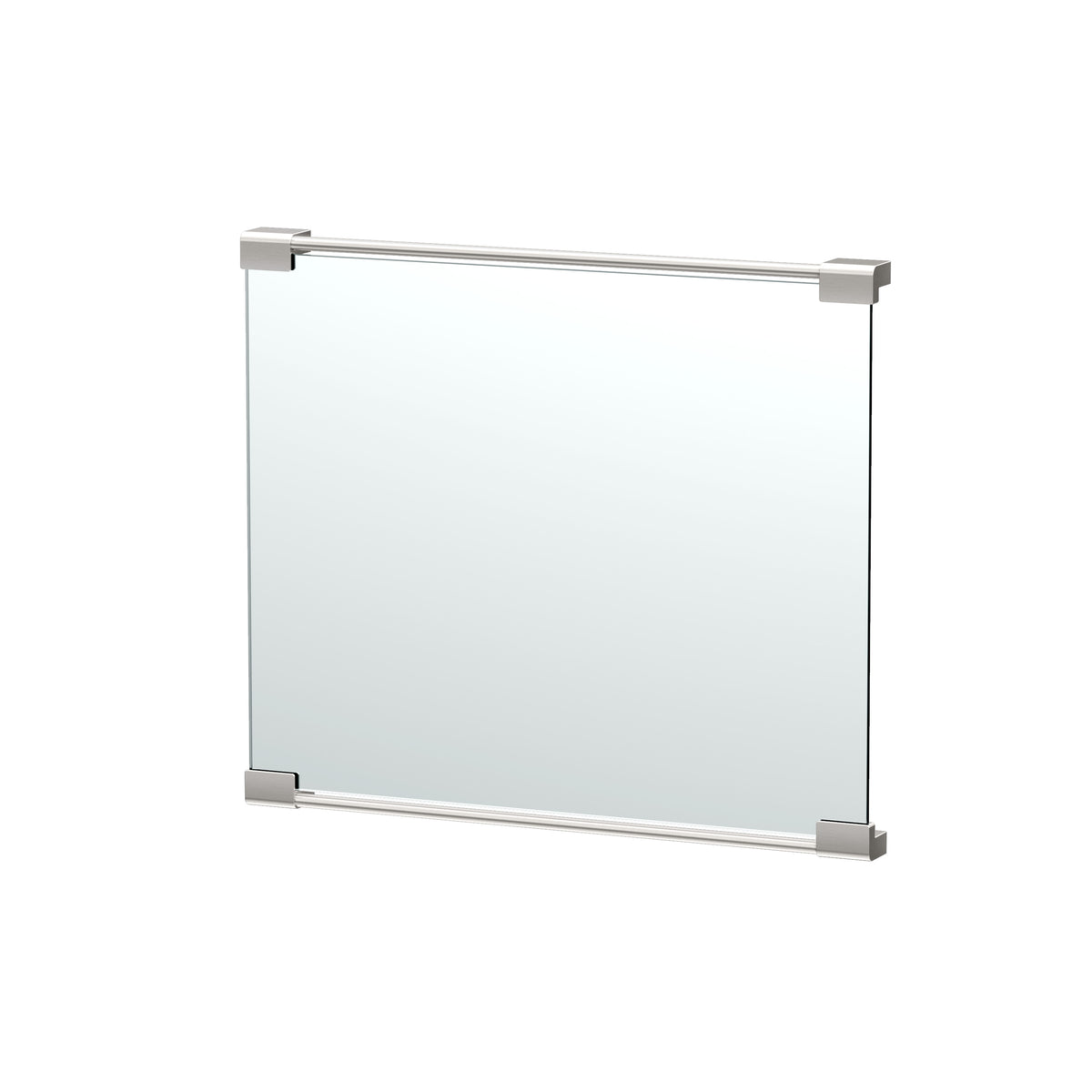 Fixed Mount 24" Frameless Rectangle Décor Mirror