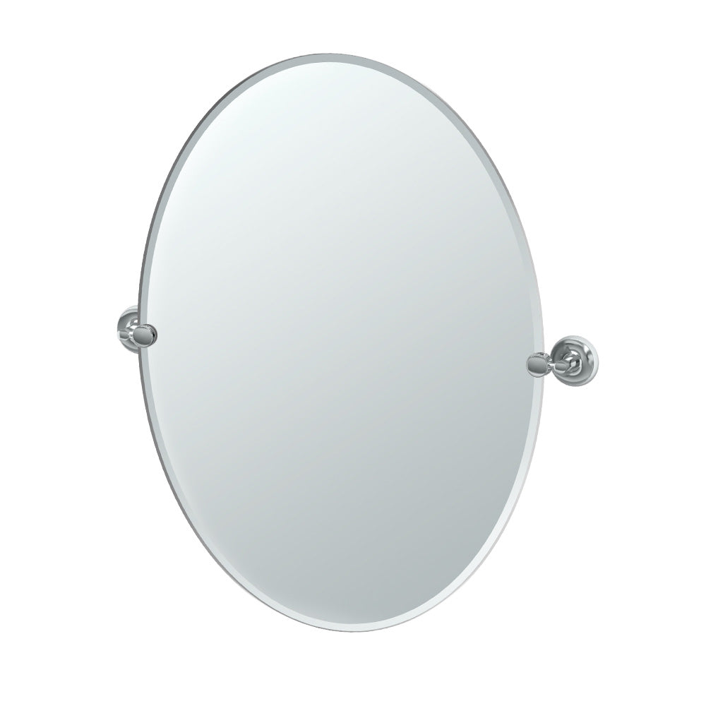 Designer II 32" Frameless Oval Mirror