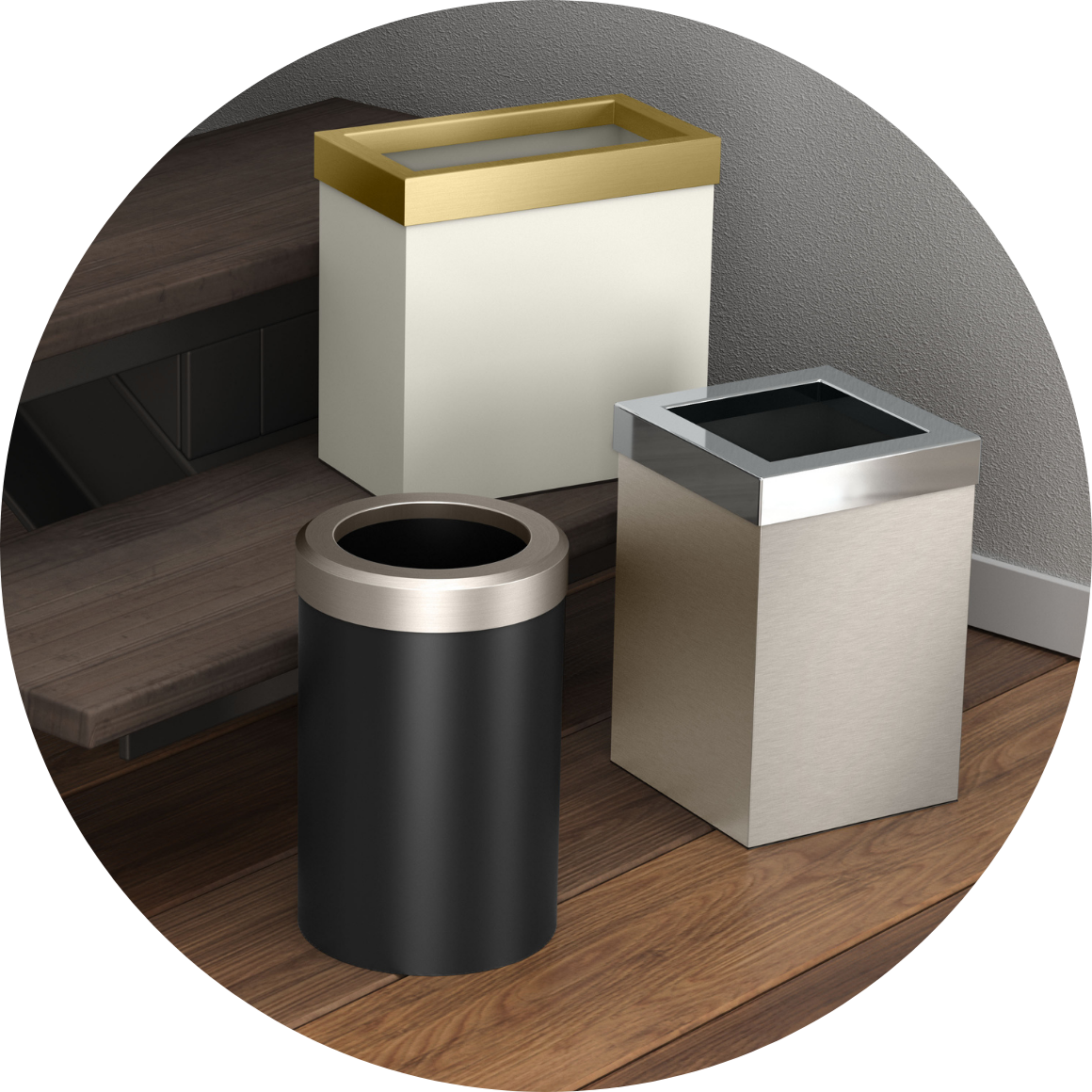 Wastebaskets