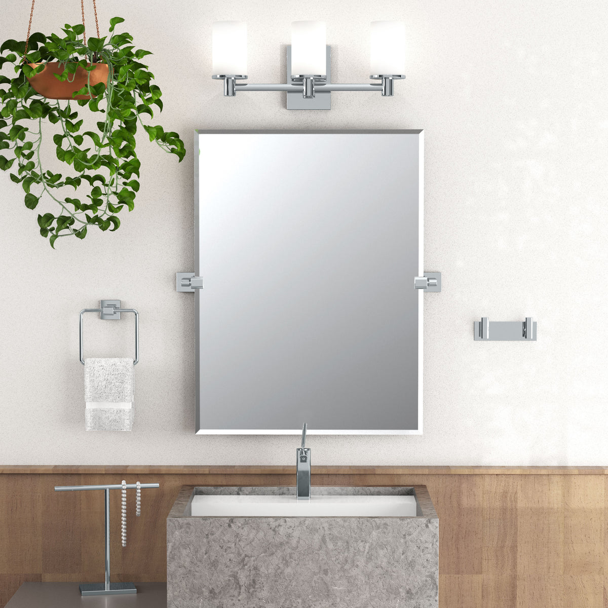Elevate All Modern Decor 6.5" Double Robe Hook