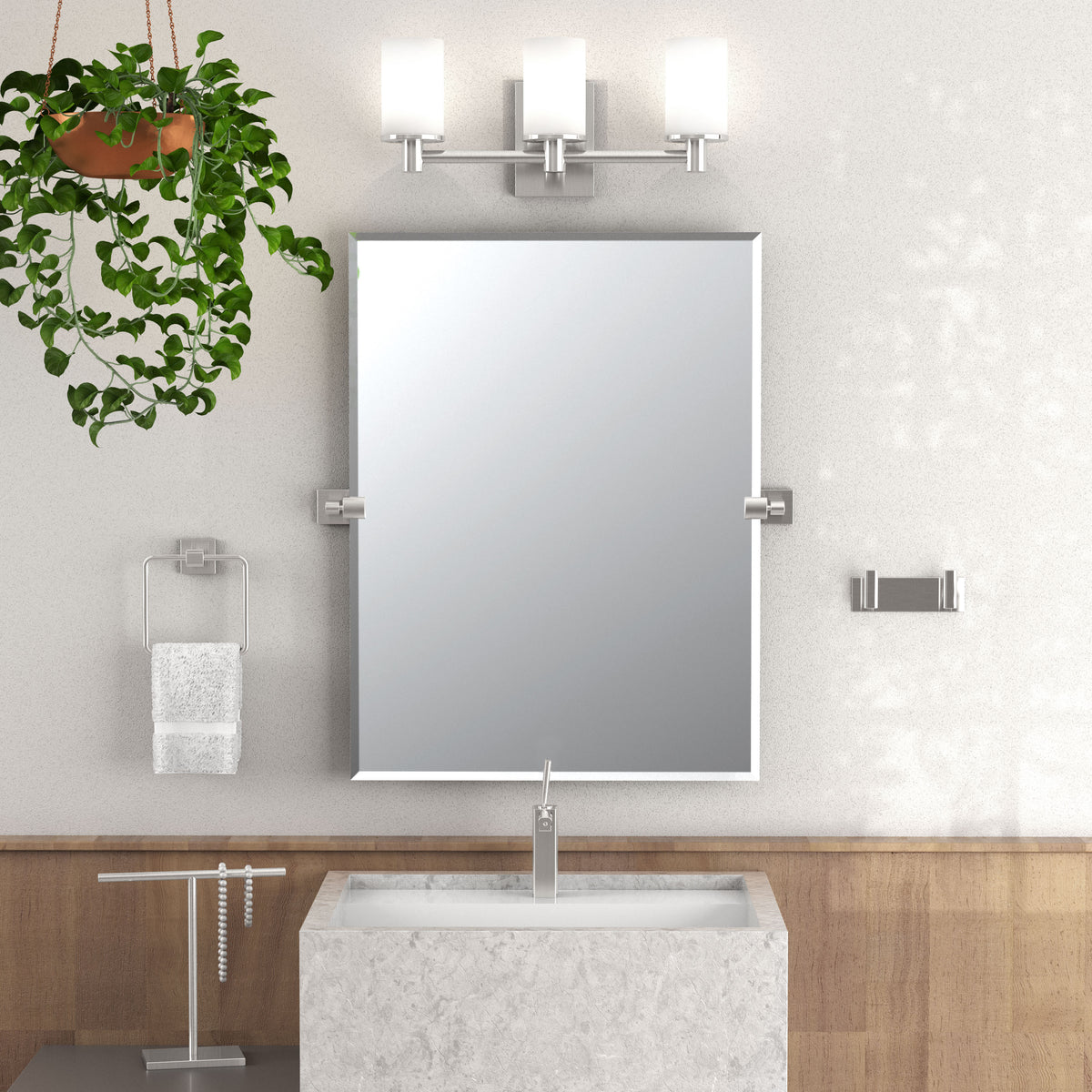 Elevate All Modern Decor 6.5" Double Robe Hook