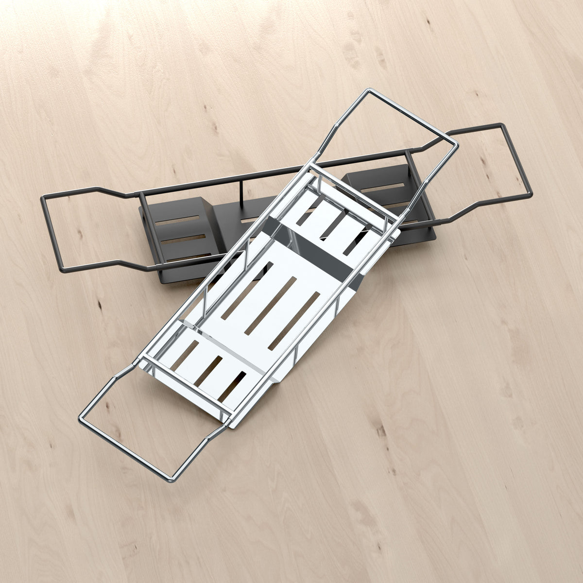 Modern Bath Tub Caddy, Adjustable