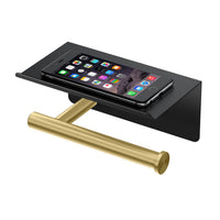 Matte Black/Brushed Brass