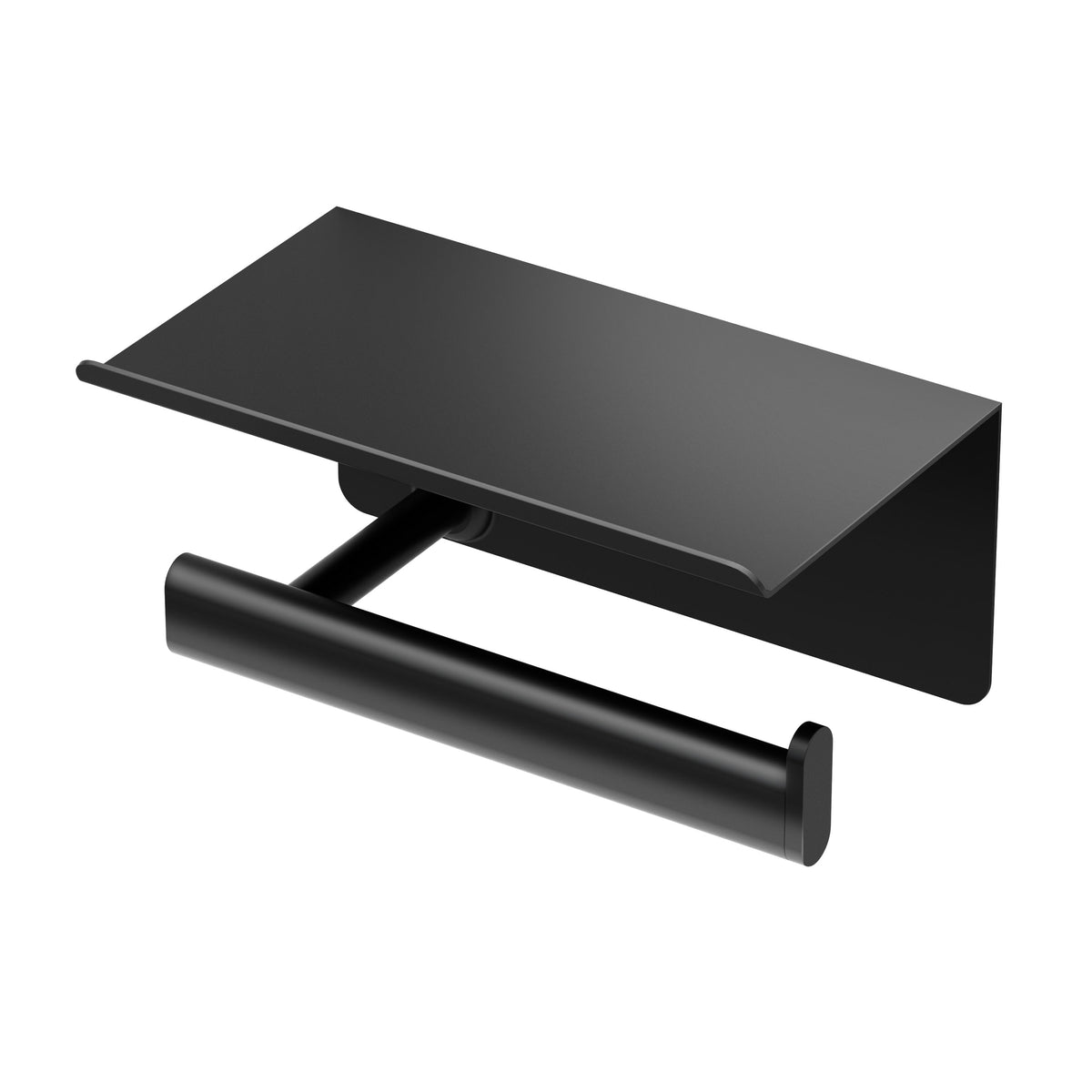 Elevate Toilet Paper Holder w/Mobile Shelf