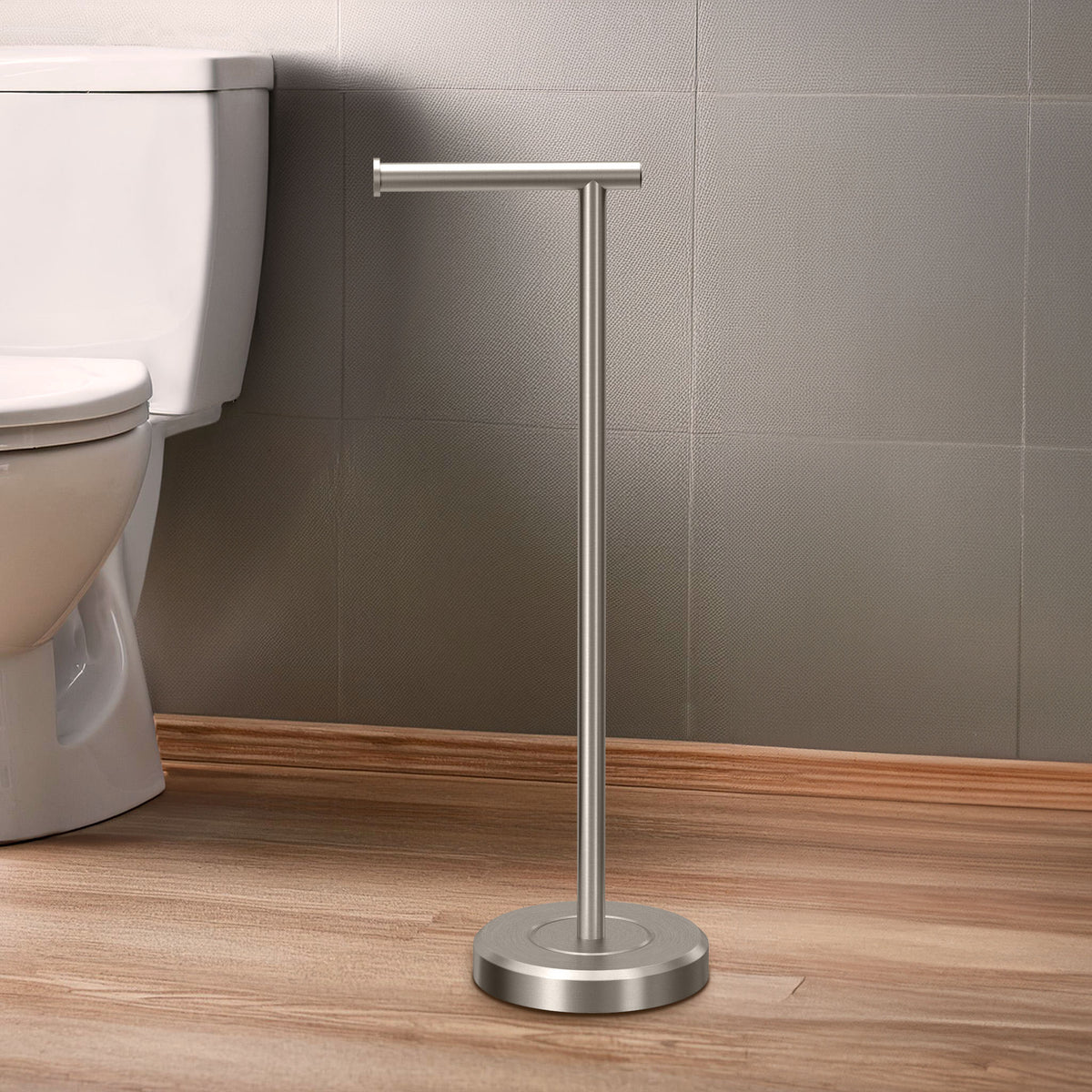 Latitude II Standing Toilet Paper Holder