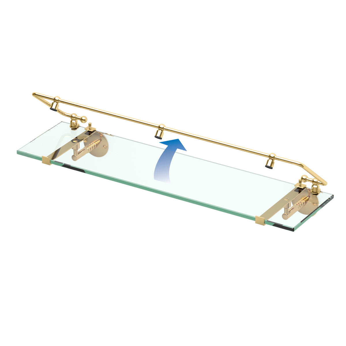 Premier Railing Glass Shelf