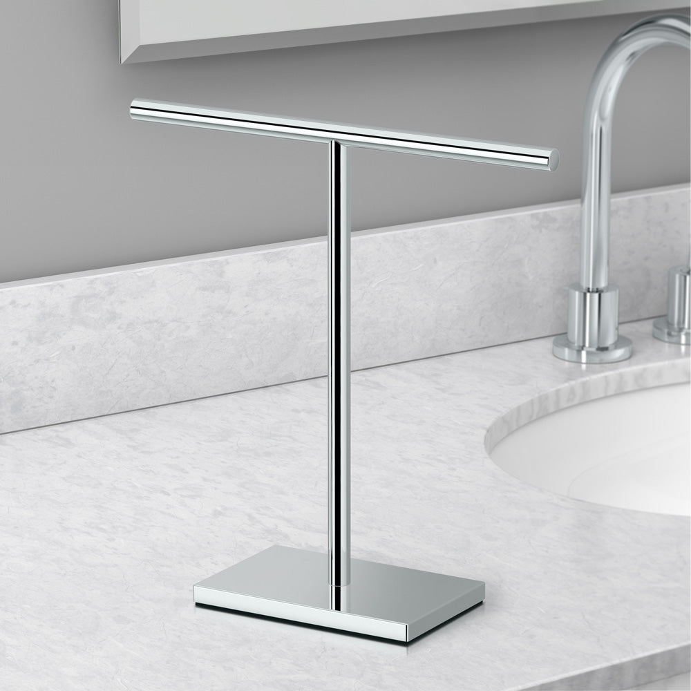 Countertop T-Shape Hand Towel Holder 11"