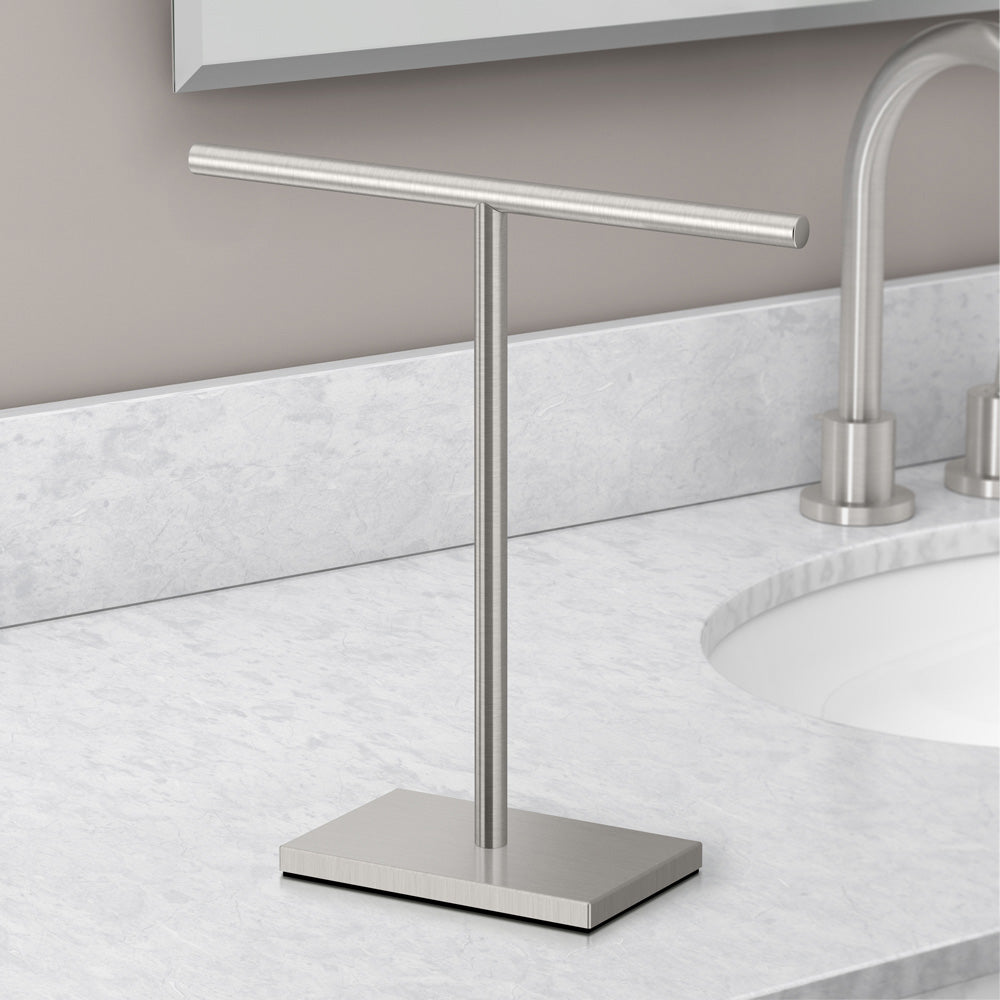 Countertop T-Shape Hand Towel Holder 11"