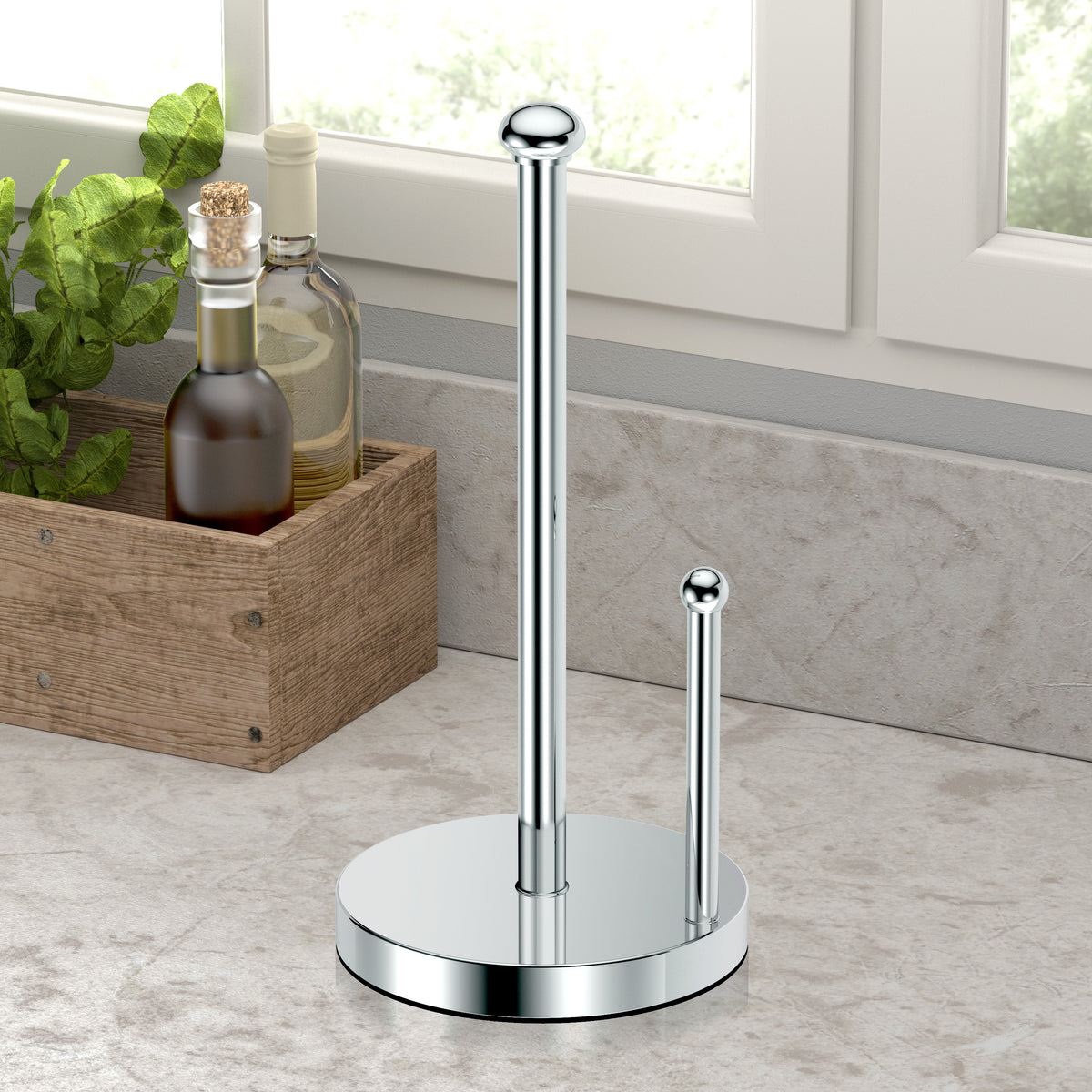 Kitchen Paper Towel Holder Stand 13.5"