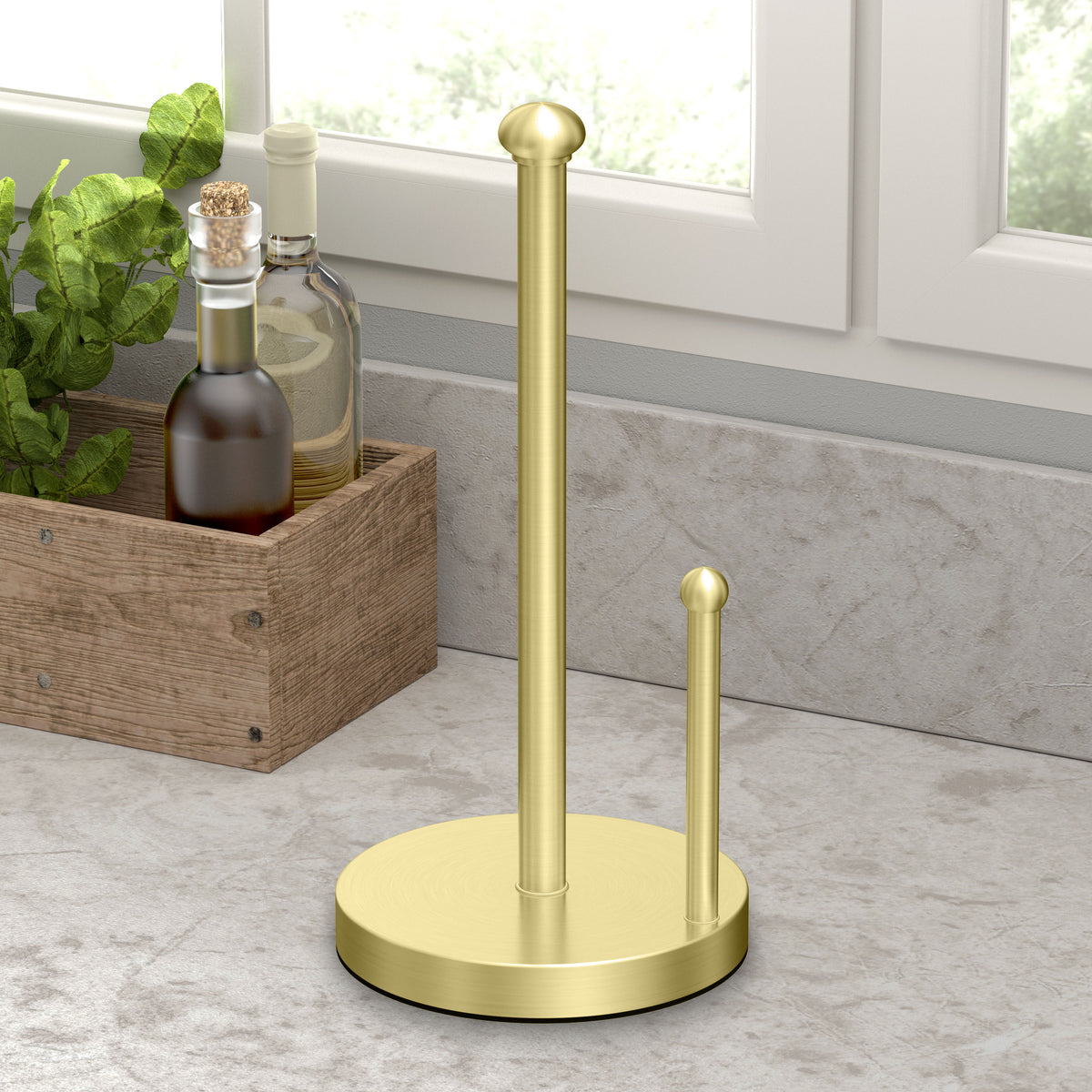 Kitchen Paper Towel Holder Stand 13.5"