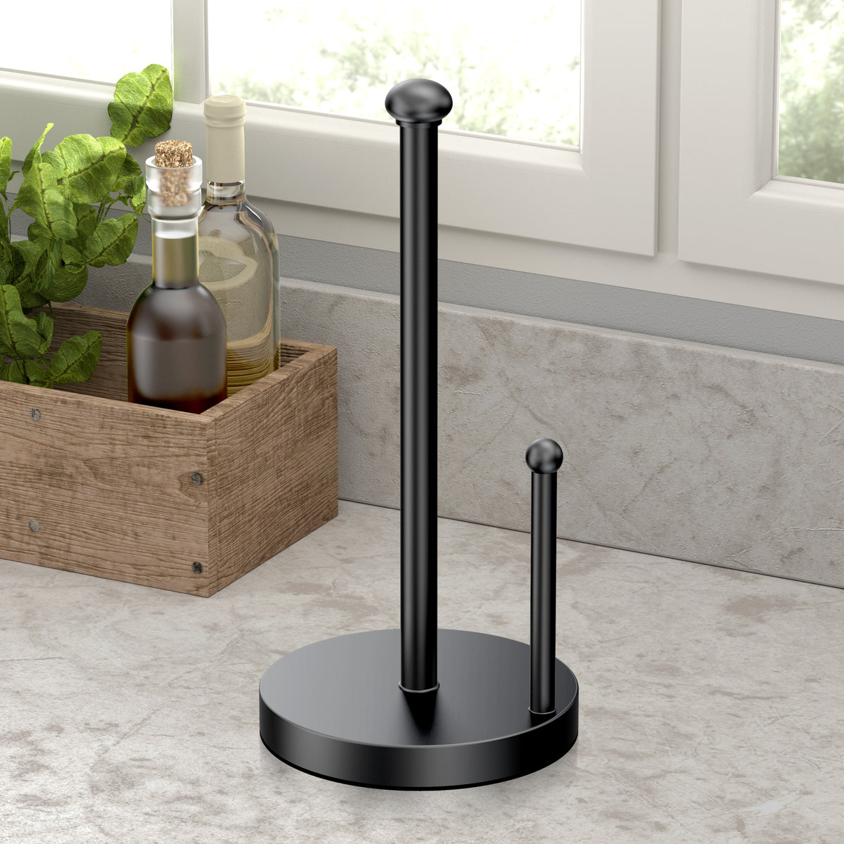 Kitchen Paper Towel Holder Stand 13.5"