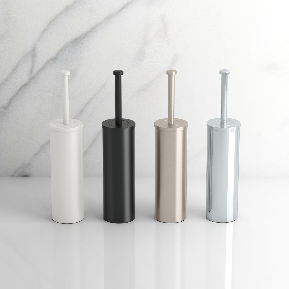 Latitude II Toilet Brush Holder