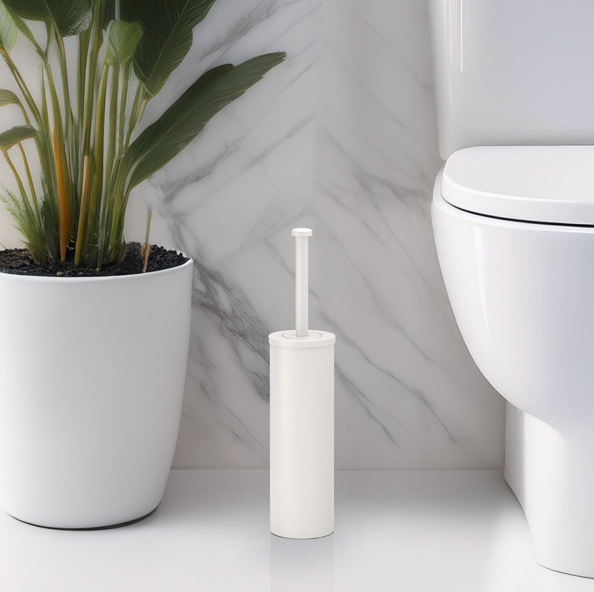 Latitude II Toilet Brush Holder