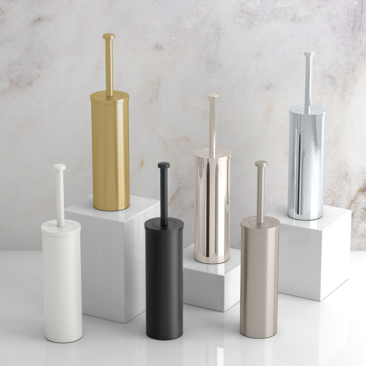 Latitude II Toilet Brush Holder