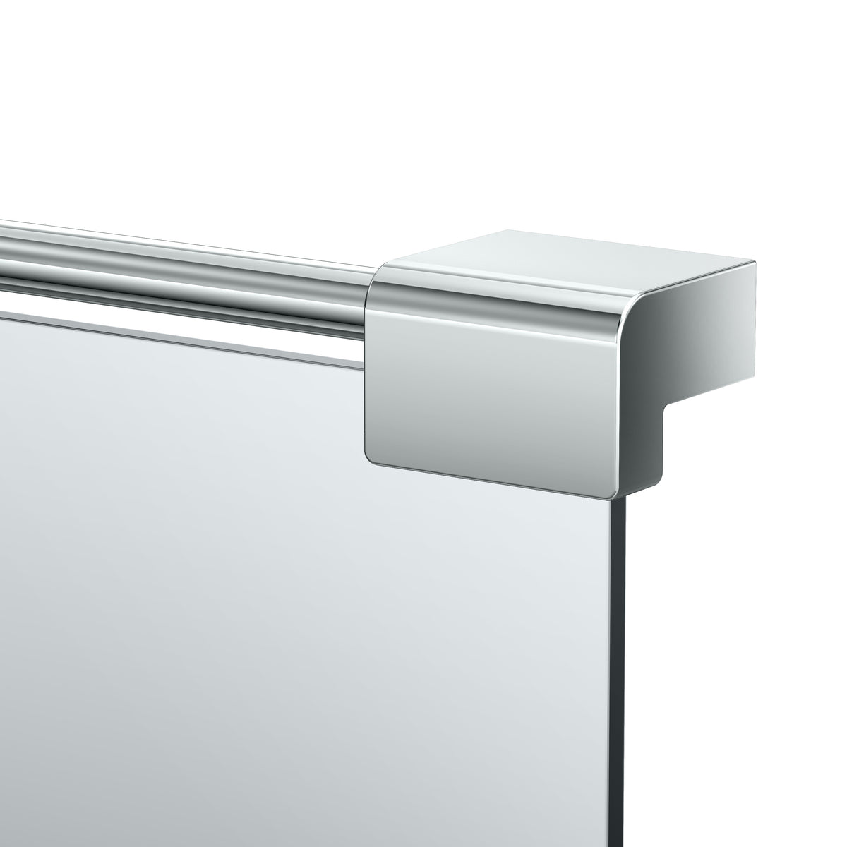 Fixed Mount 30" Frameless Rectangle Décor Mirror