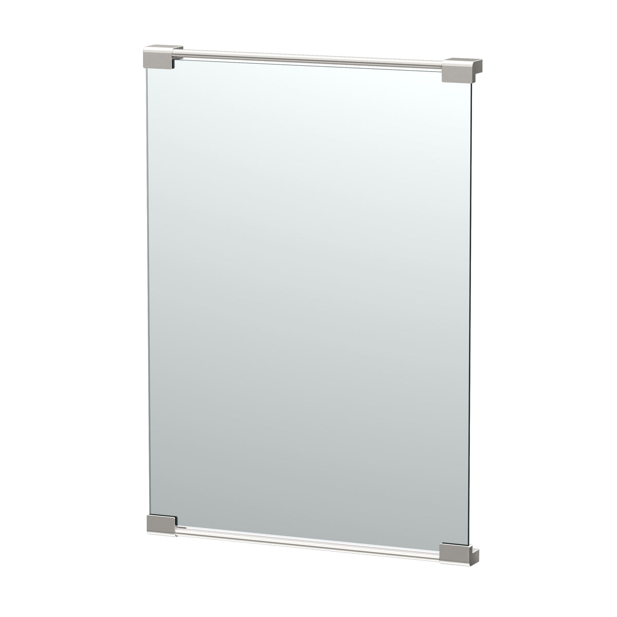 Fixed Mount 30" Frameless Rectangle Décor Mirror
