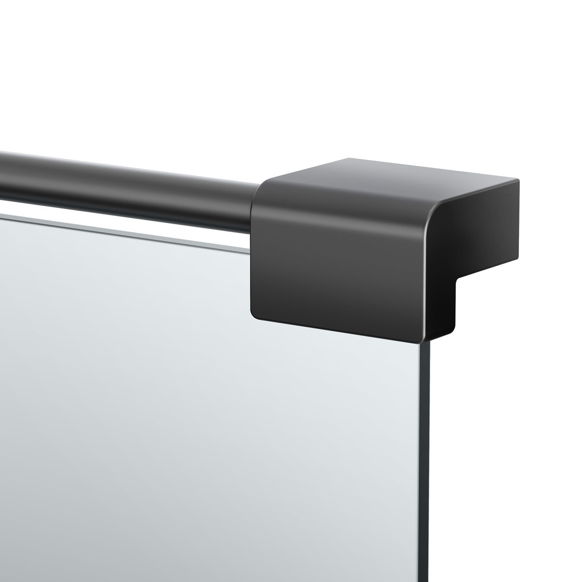 Fixed Mount 24" Frameless Rectangle Décor Mirror
