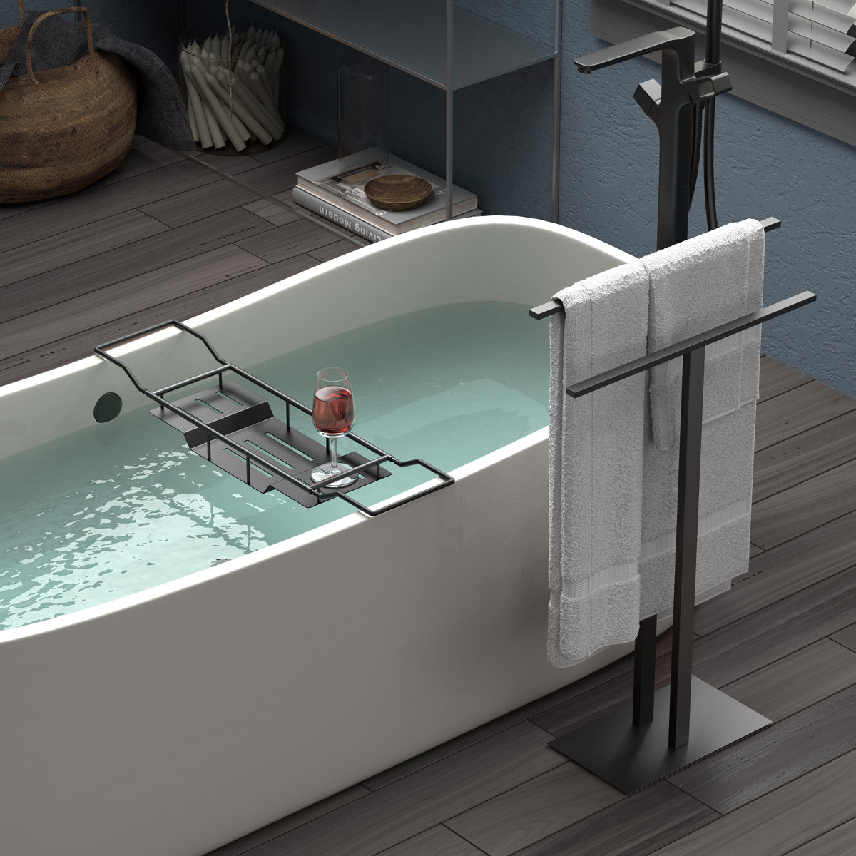 Modern Floor Towel Stand
