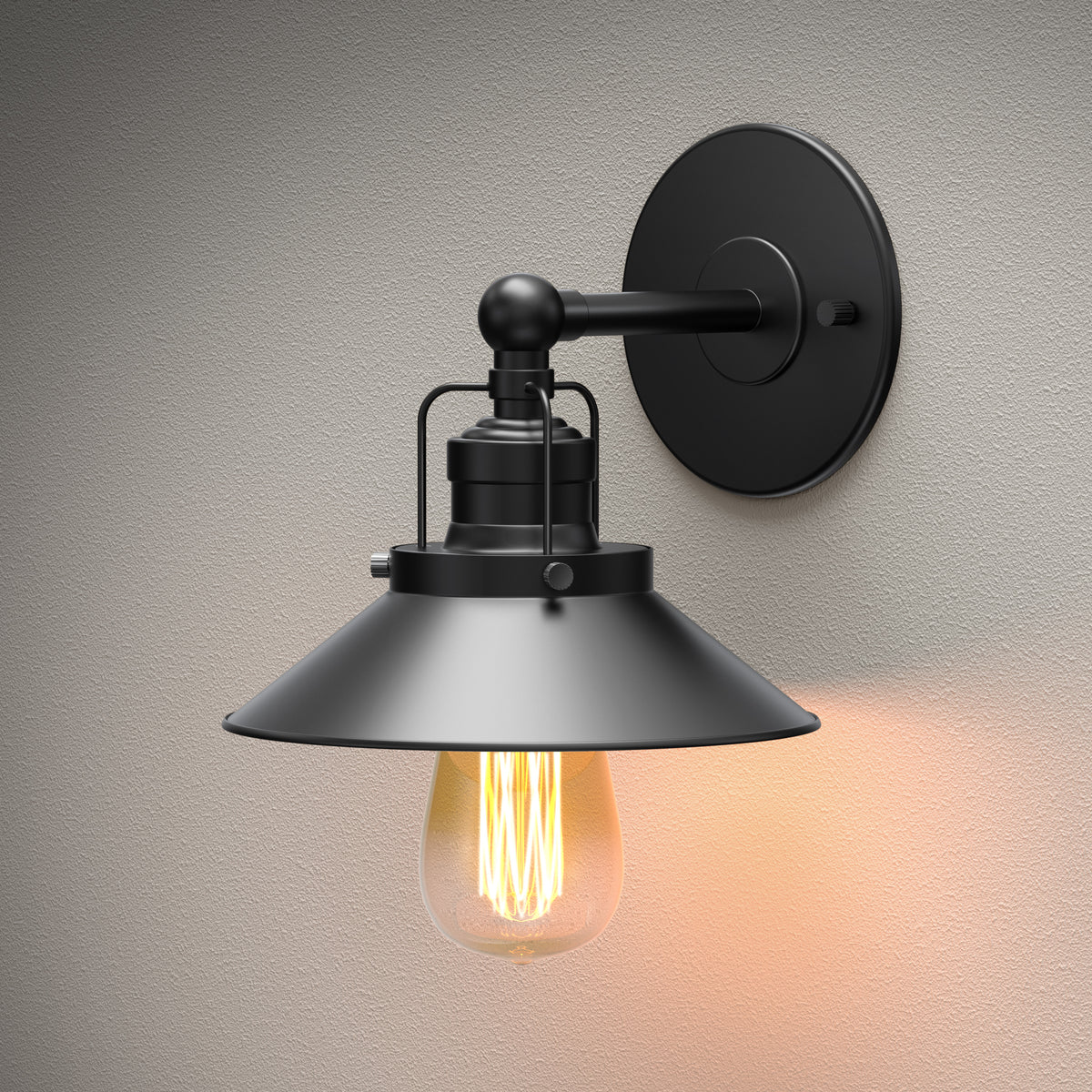 Modern Farmhouse Metal Single Sconce