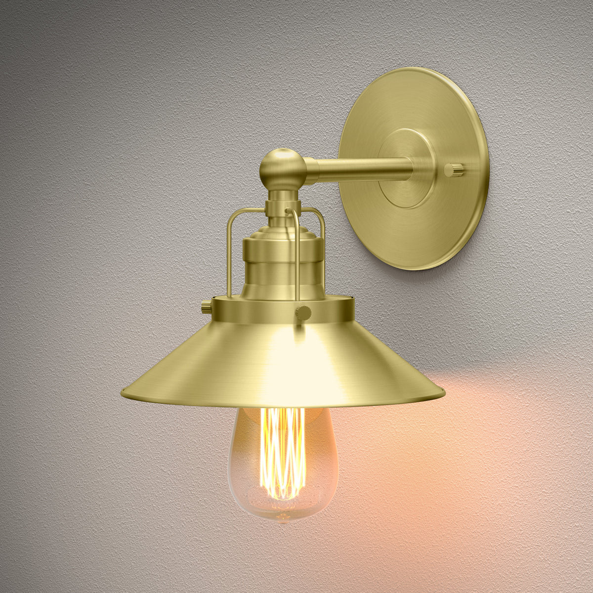 Modern Farmhouse Metal Single Sconce