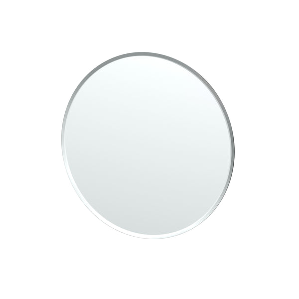 Flush Mount EZ Hanging 24.5" Frameless Round Mirror