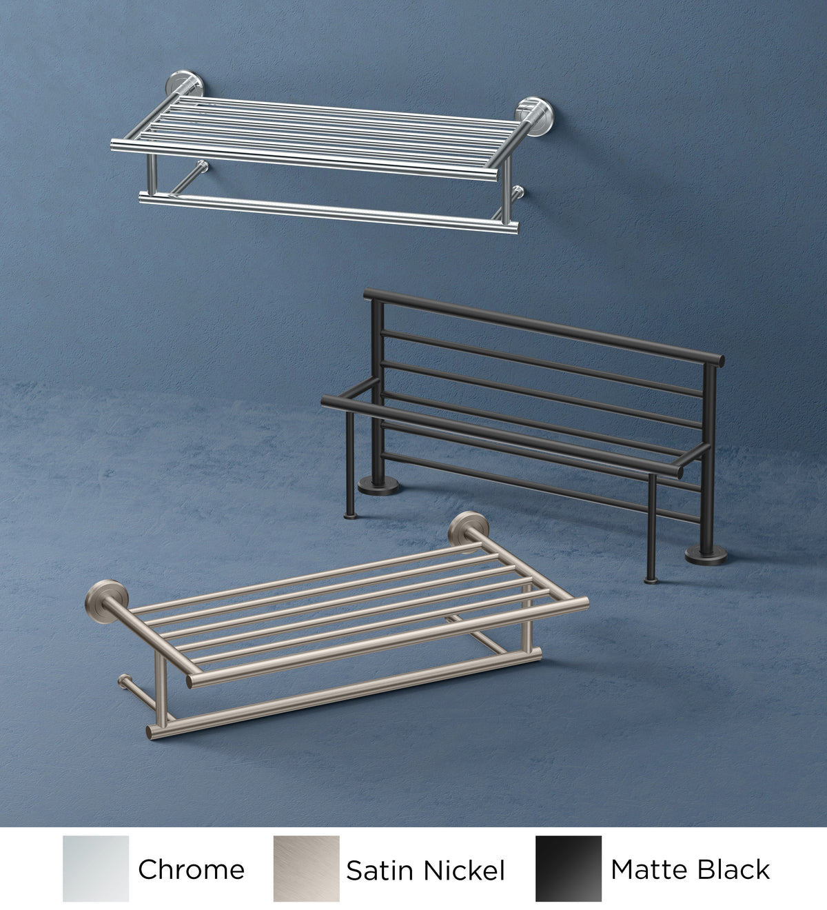 Latitude II 18" Towel Rack