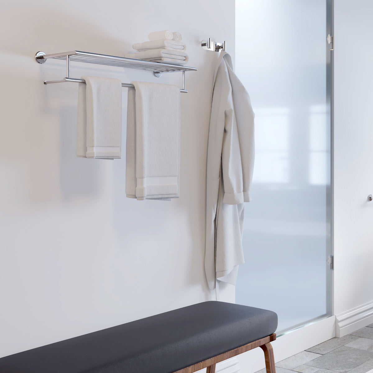 Latitude II 18" Towel Rack