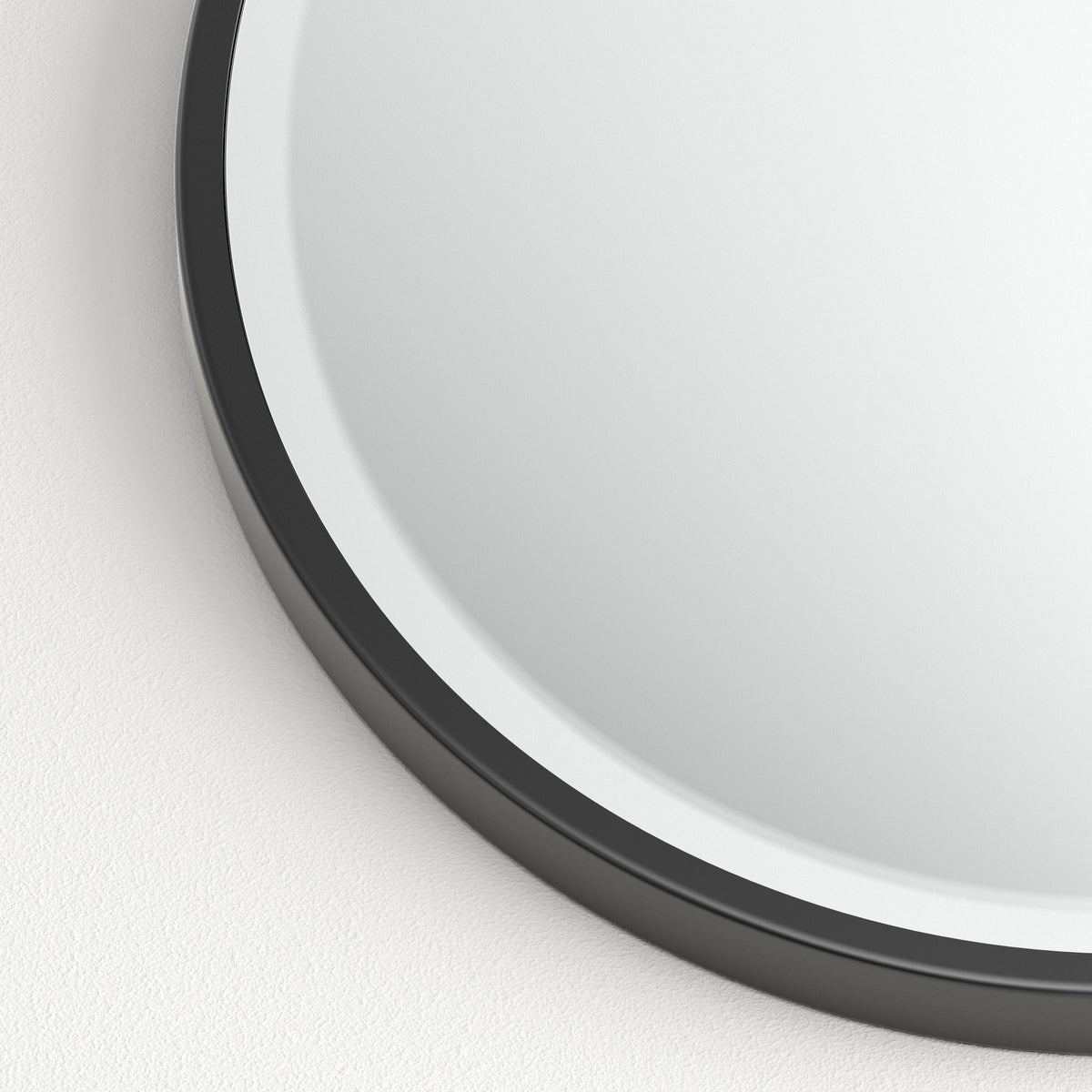 Flush Mount EZ Hanging 27.5" Framed Oval Mirror