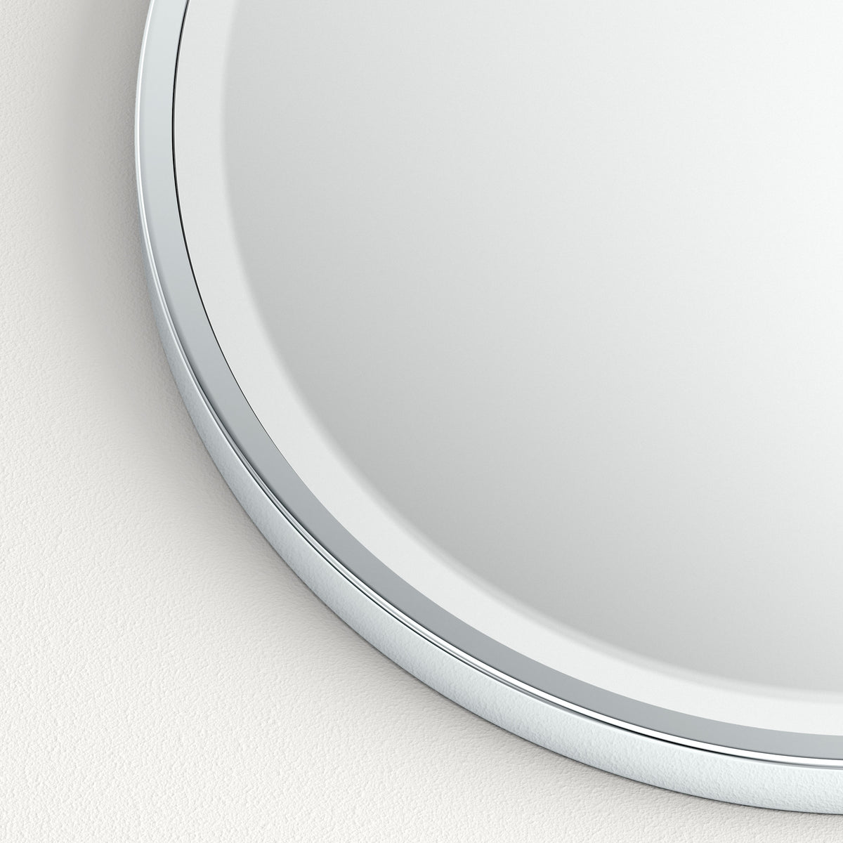 Flush Mount EZ Hanging 33" Framed Oval Mirror