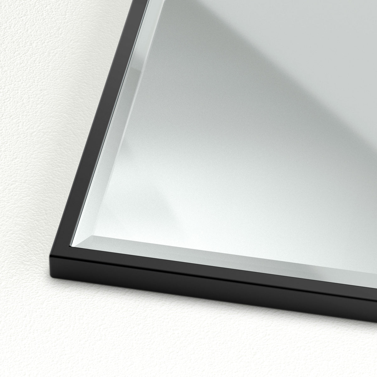 Flush Mount EZ Hanging 32.5" Framed Rectangular Mirror