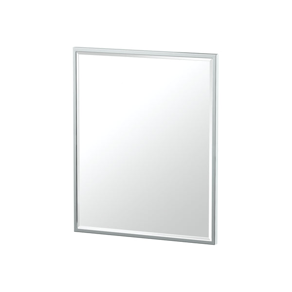 Flush Mount EZ Hanging 25" Framed Rectangular Mirror
