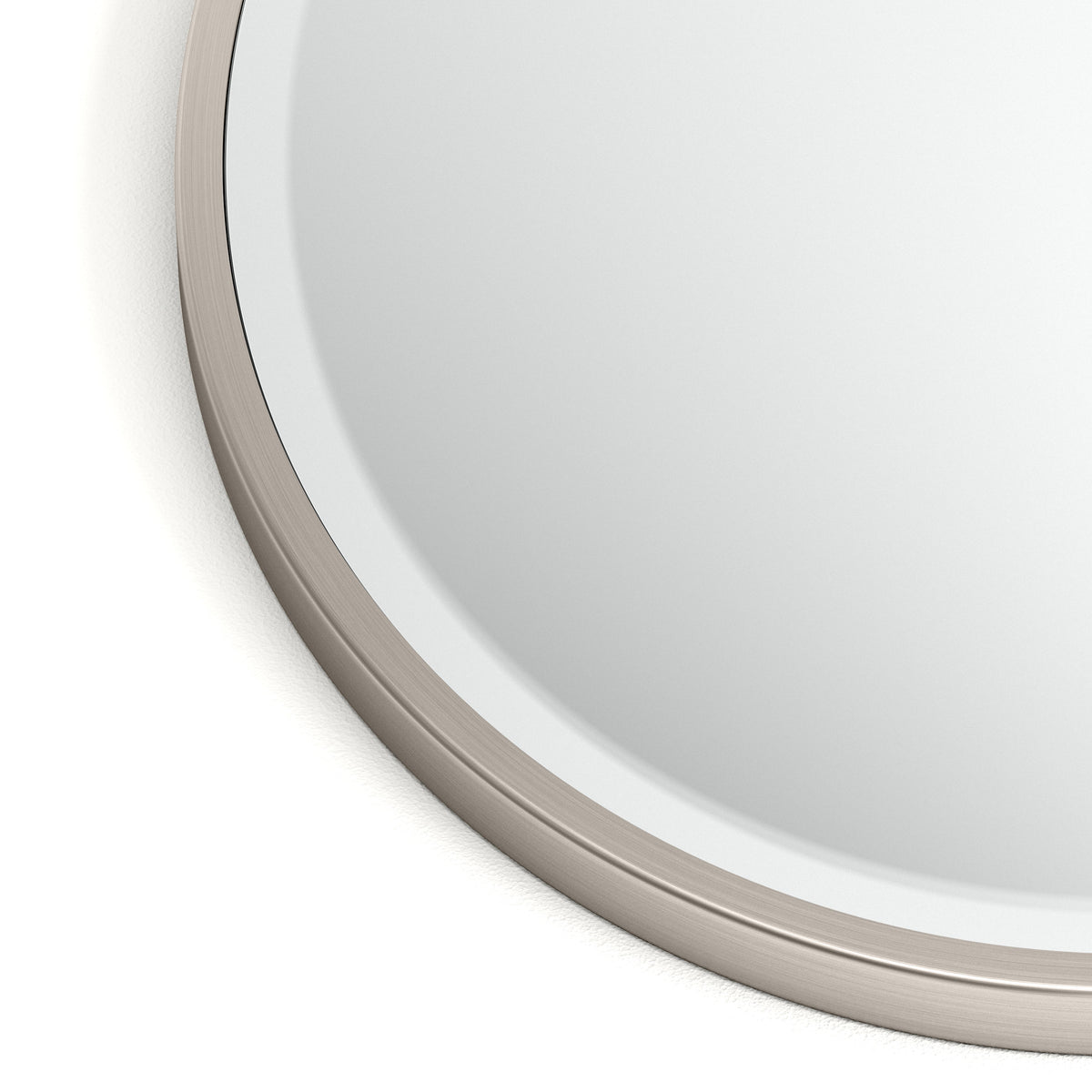 Flush Mount EZ Hanging 27.5" Framed Oval Mirror