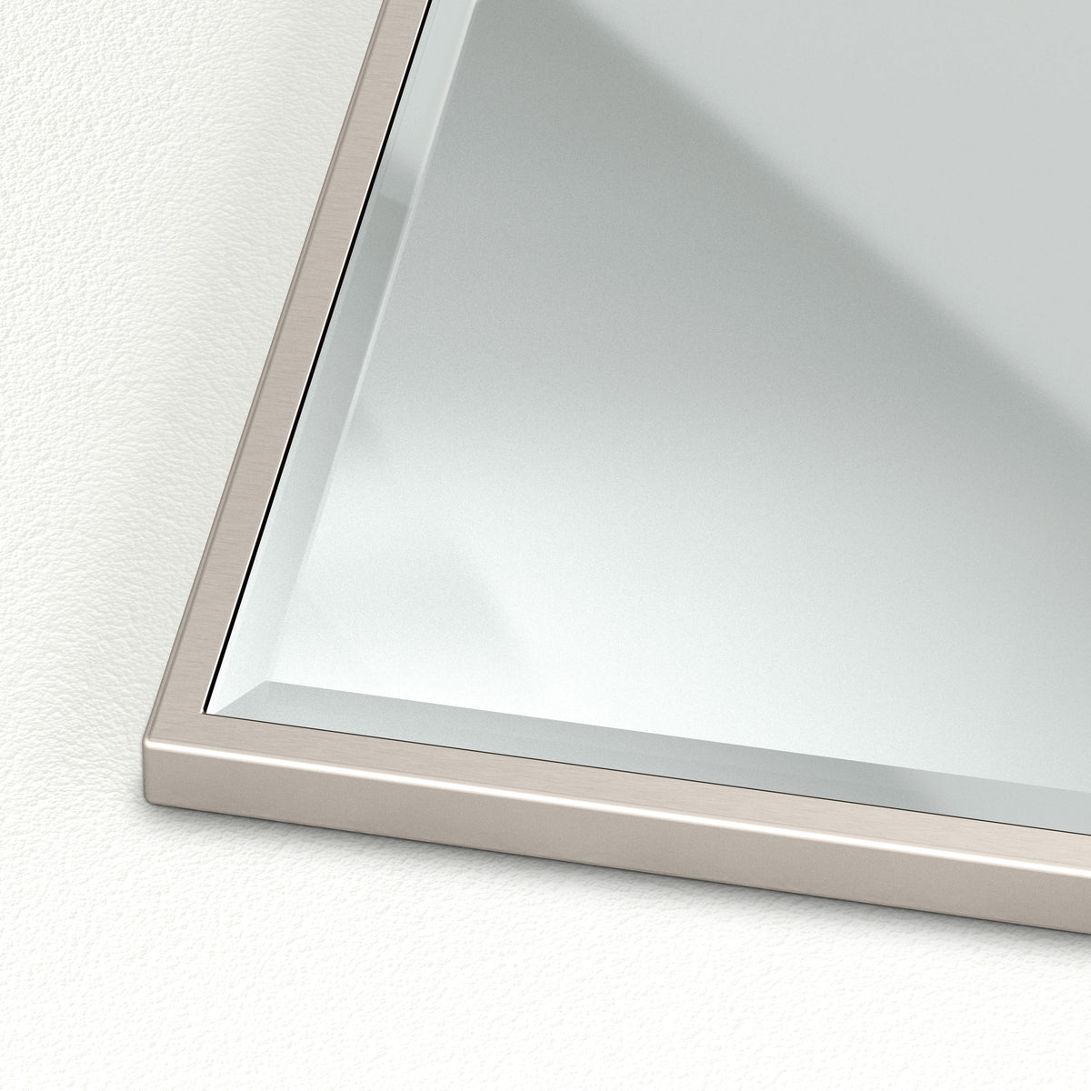 Flush Mount EZ Hanging 32.5" Framed Rectangular Mirror