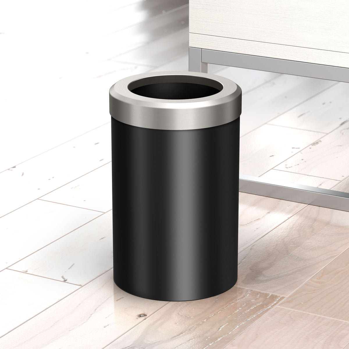 Round Wastebasket