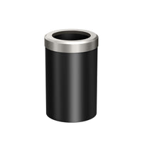 Matte Black/Satin Nickel Lid