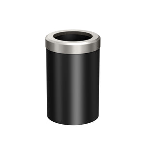 Matte Black/Satin Nickel Lid