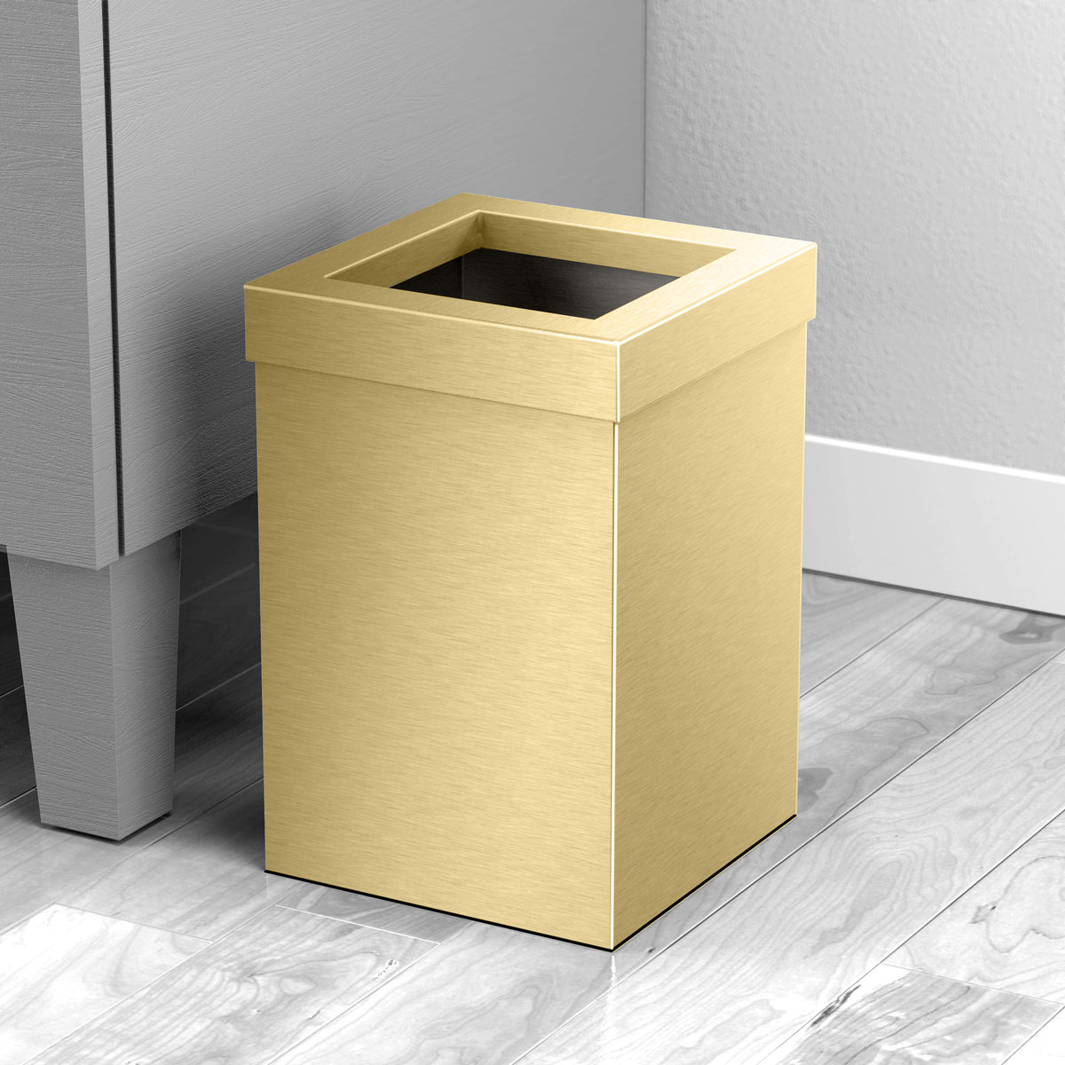 Square Wastebasket
