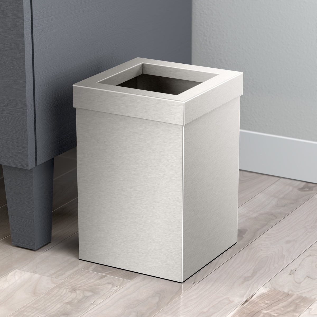 Square Wastebasket