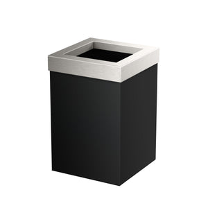Matte Black/Satin Nickel Lid