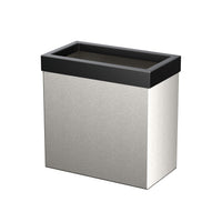 Satin Nickel/Matte Black Lid