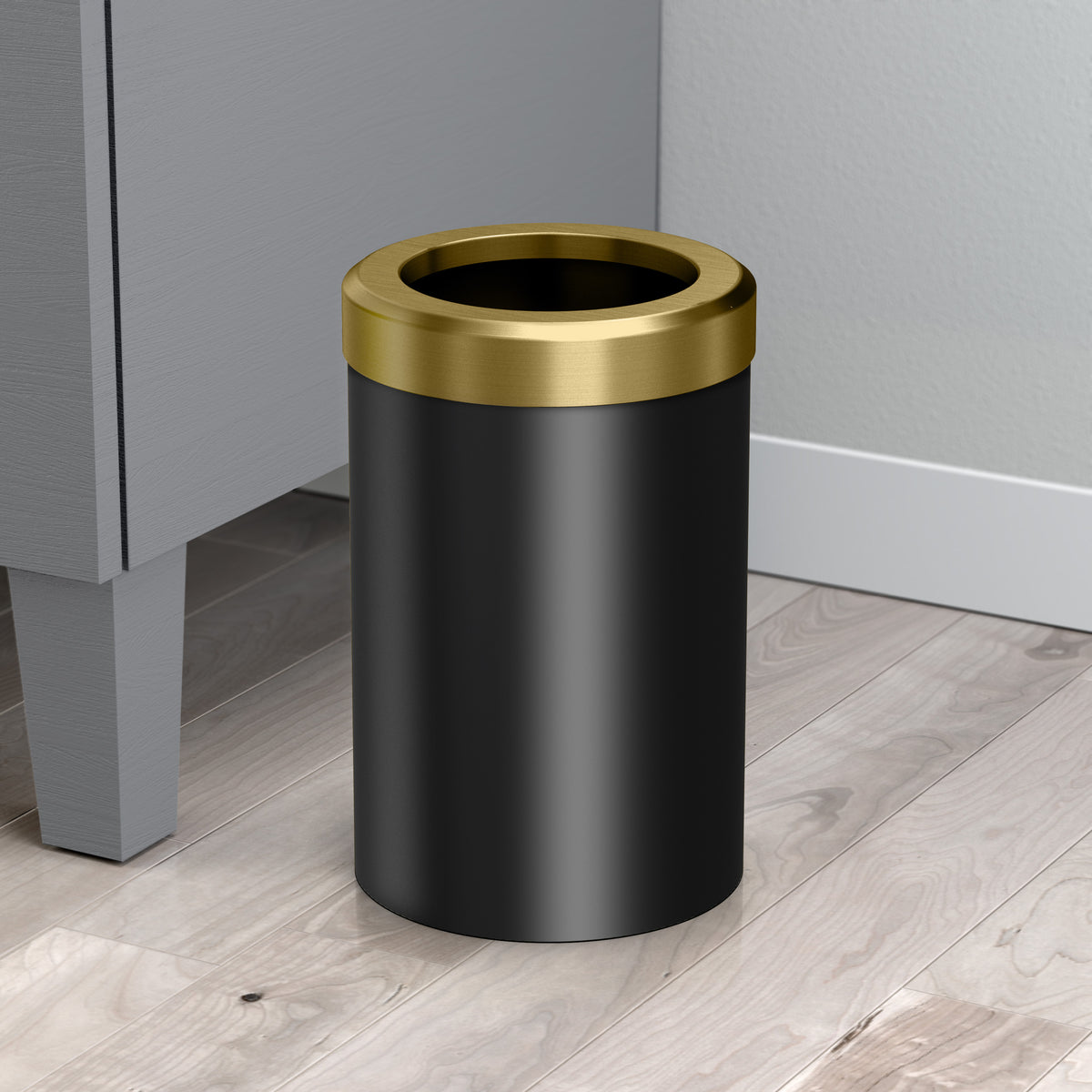Round Wastebasket