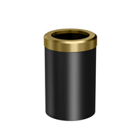 Matte Black/Brushed Brass