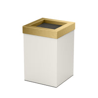 Matte Pearl/Brass Lid