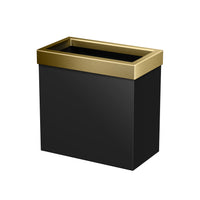 Matte Black/Brushed Brass
