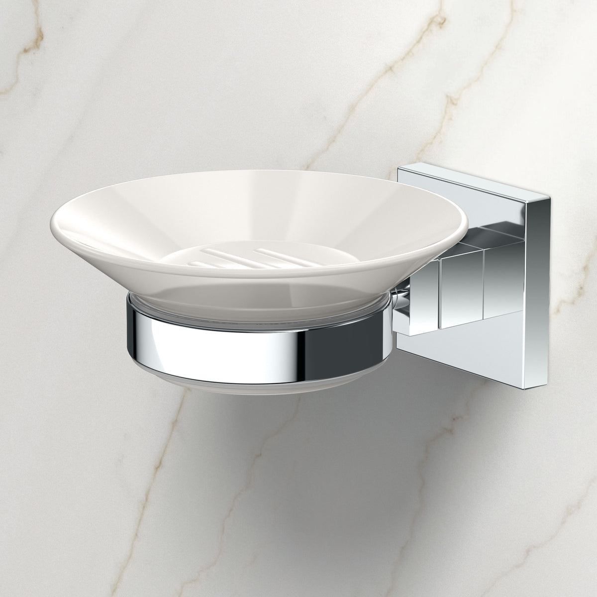 Elevate Porcelain Soap Dish