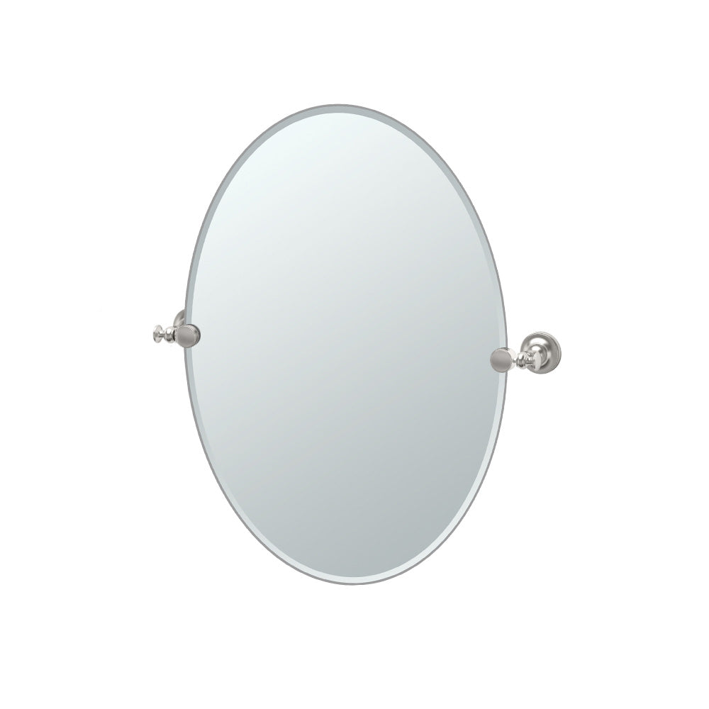 Tavern 26.5" Frameless Oval Mirror